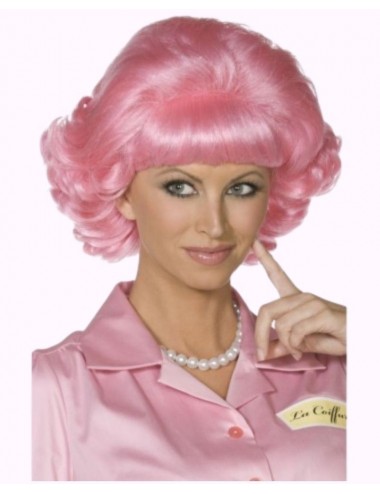 Grease Frenchy pink wig