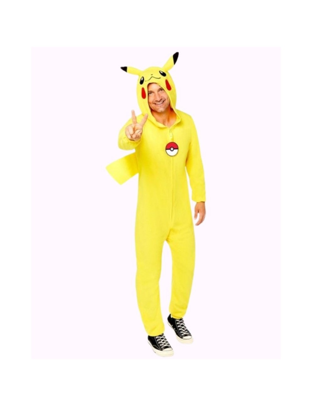 KIMU Onesie Pikachu Pokemon costume pour enfants - taille 146-152 -  Pikachupak