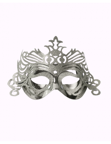 Venezianische Maske Silber