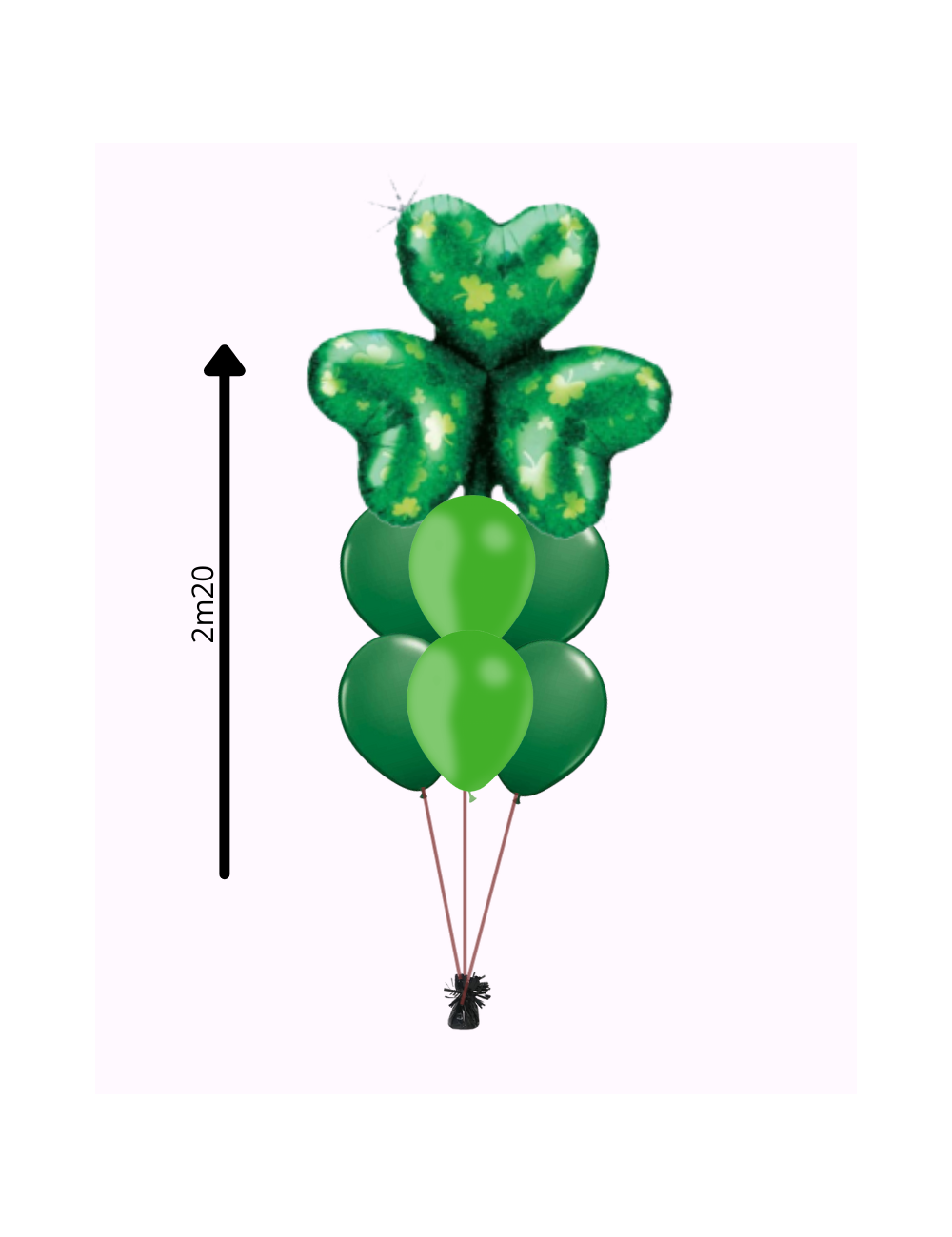 Balloon Arch - 127 Ballons - Décoration de Fête DIY - Vert & Or