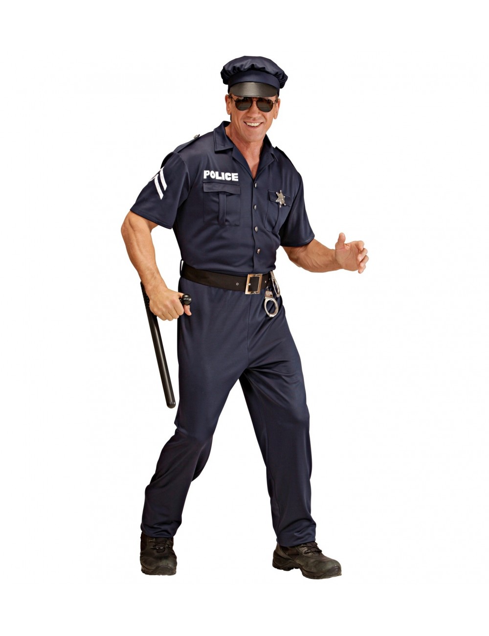 Costume de police américain pour garçons, uniforme de flic pour