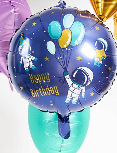 Ballon Happy Birthday Cosmos