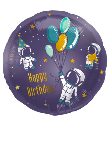 Ballon Happy Birthday Cosmos