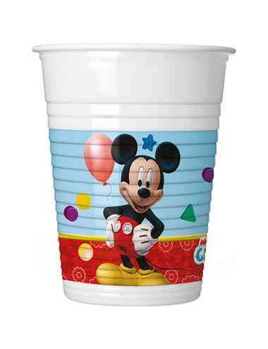 8 Mickey Cups