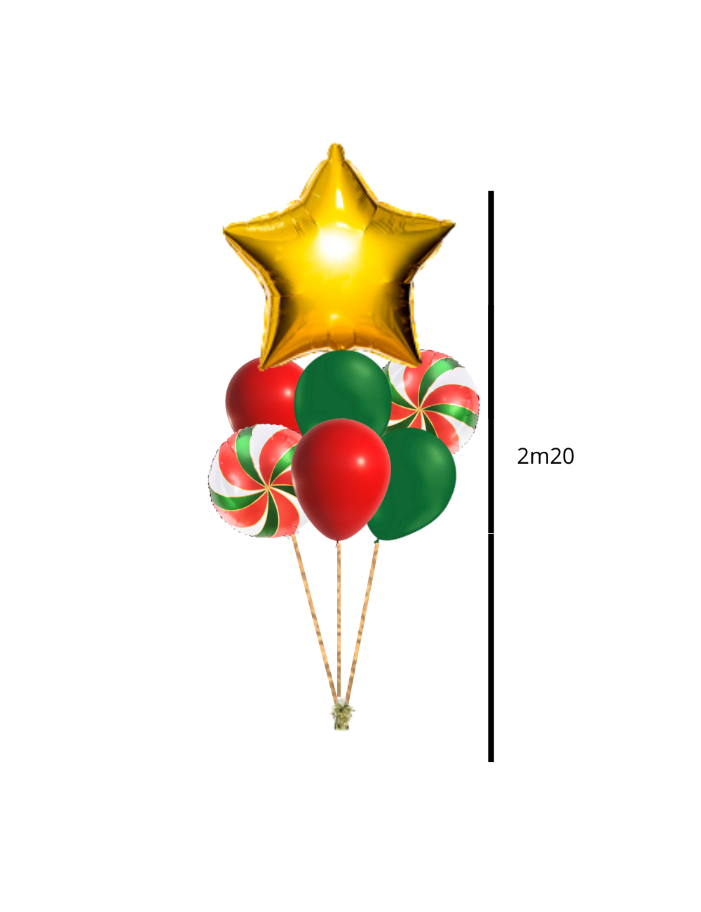 2 Ballons ronds Anniversaire - 45 cm - Couleur au Choix - Jour de
