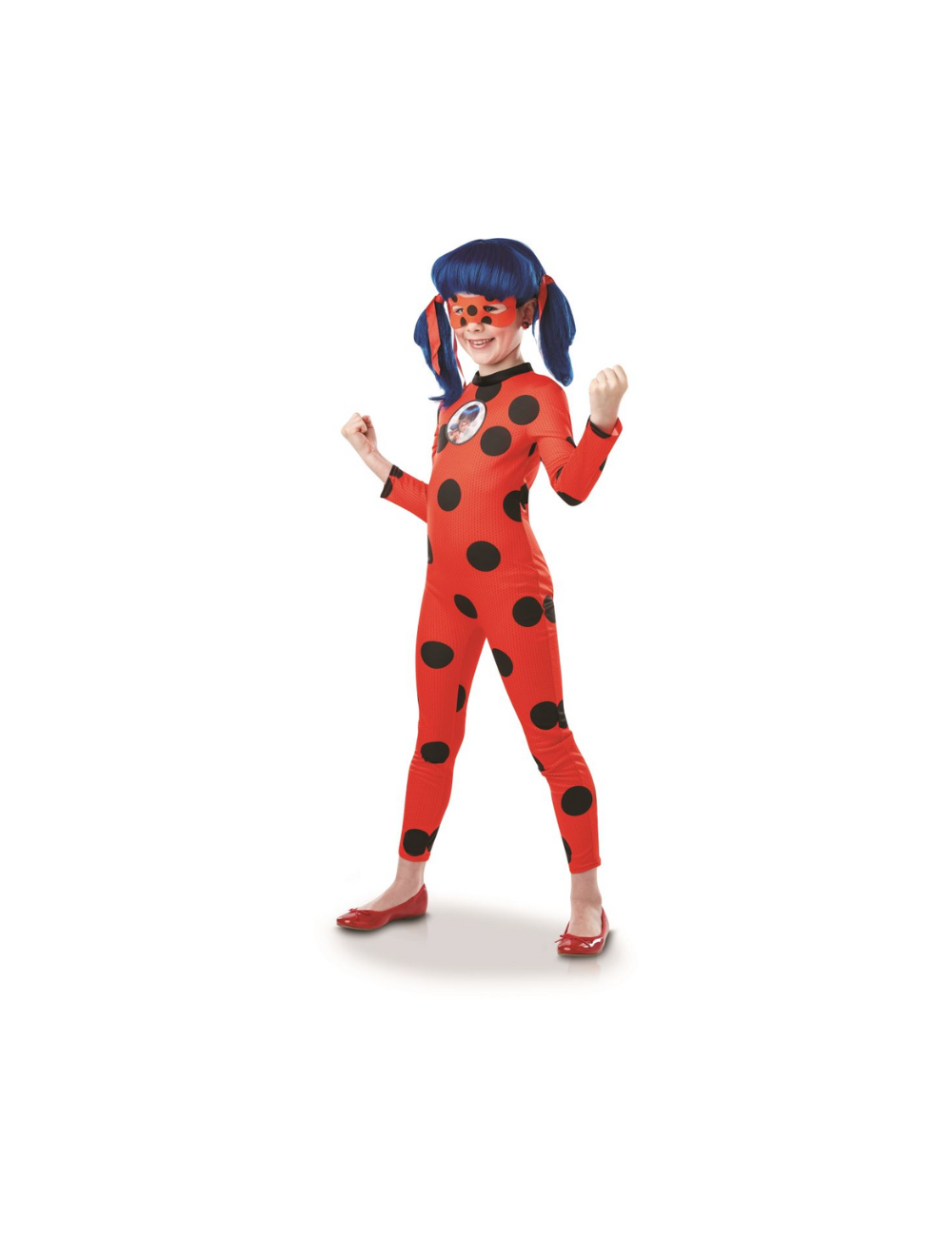 LadyBug costume with wig