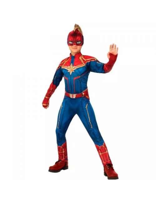 Déguisement Captain Marvel - Taille M - Déguisements pour Enfant - Se  déguiser et se maquiller - Fêtes et anniversaires