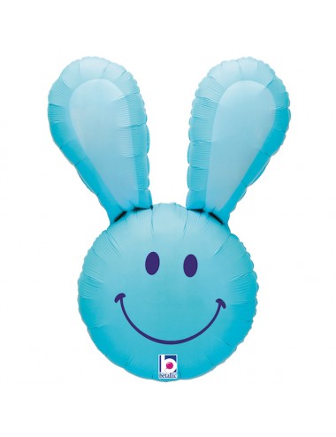 Ballon Aluminium Smile Lapin