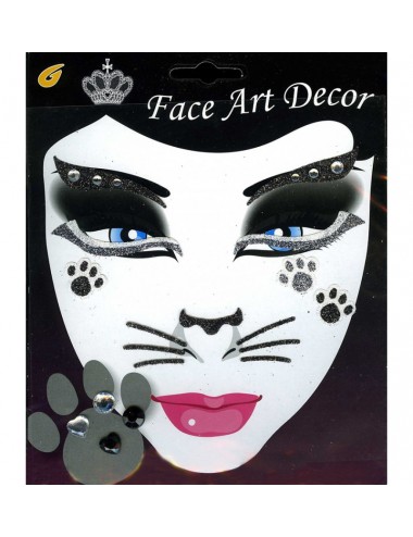 Face art - maquillage chat...