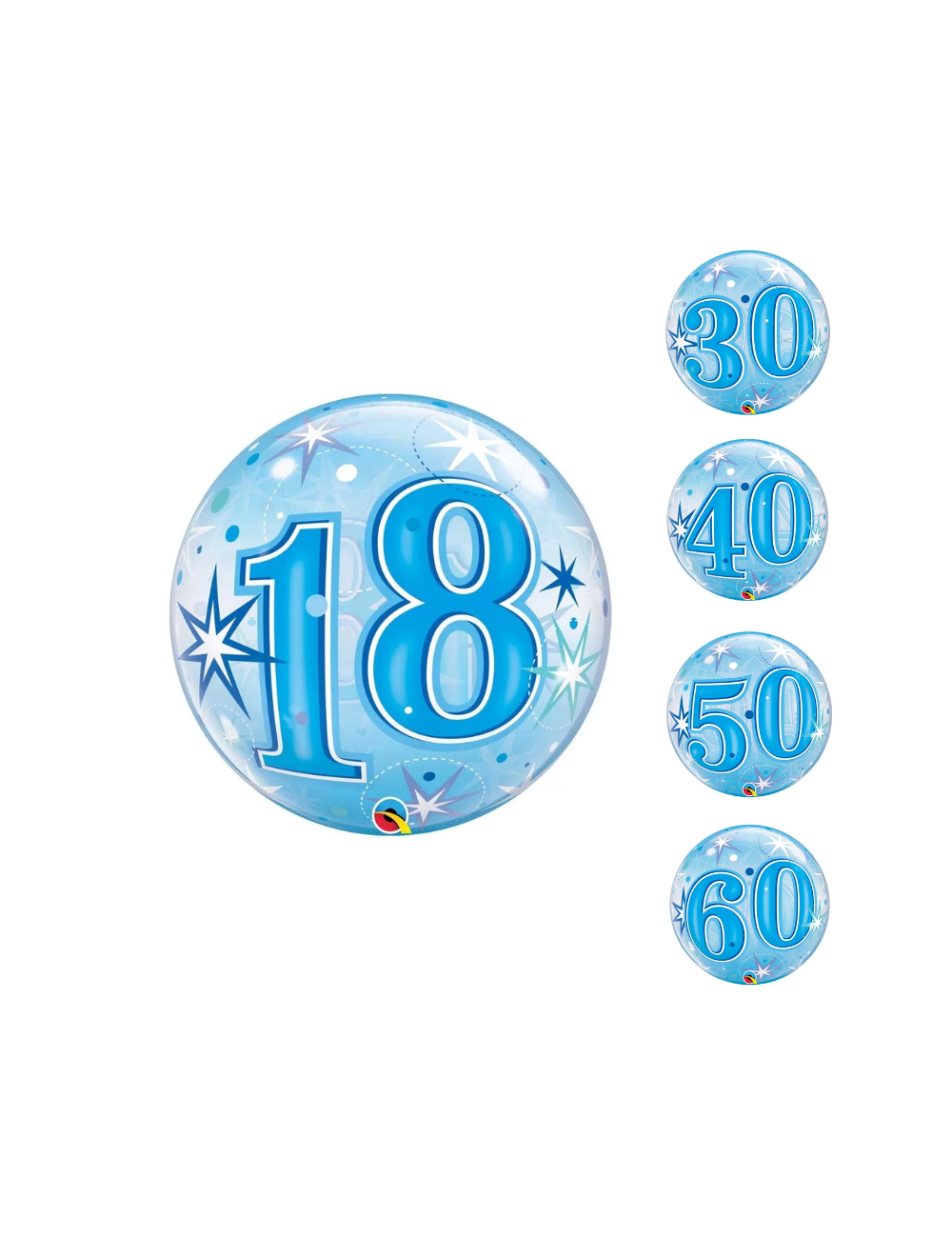 Ballon d'anniversaire surprise gonflé à l'hélium : 50 ans