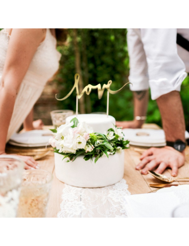 confettis de table coeur blanc décoration mariage baptême