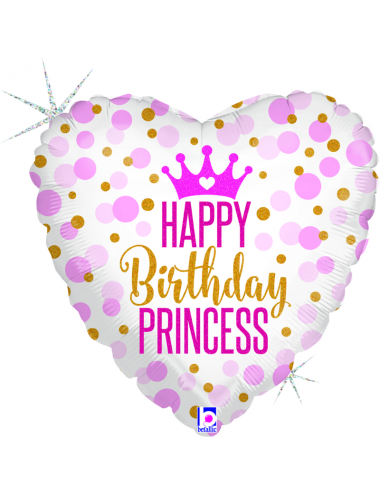 Ballon Happy Birthday Princess