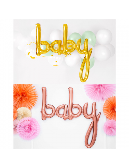 Ballon Géant Confettis Baby Shower Boy or Girl ?