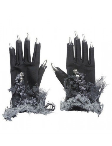 Gloves with Silver Nails