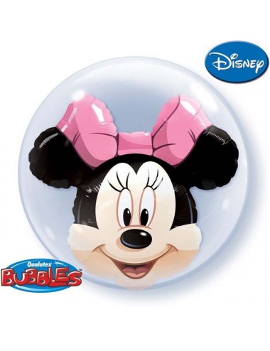 Minnie Doppel-Bubble Ballon