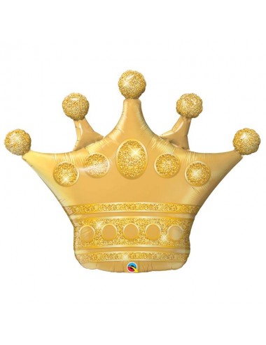 Ballon couronne dorée