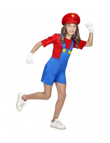 Déguisement enfant fille Super Mario