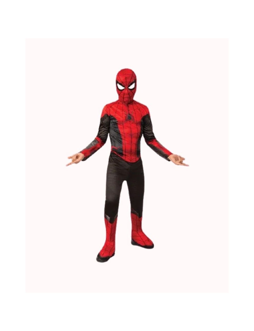 Costume Spiderman Noir Adulte Enfant, Tenue Spider-Man Noir