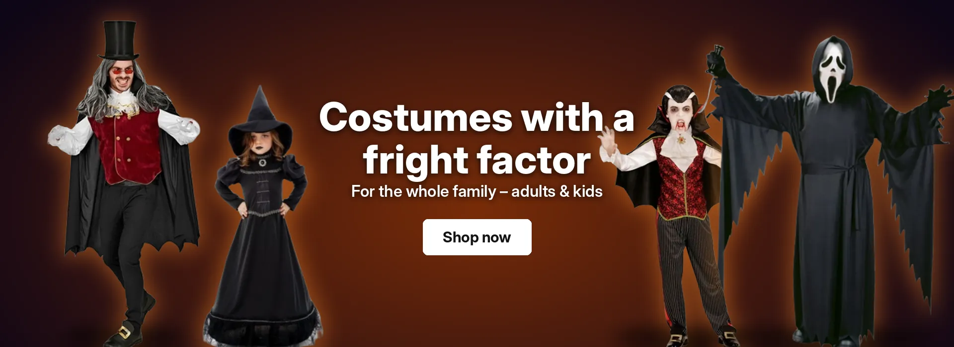 Halloween costumes for adults and kids: vampire, witch, Scream Ghost Face – Partyshop Luxembourg Halloween costumes for adults and kids: vampire, witch, Scream Ghost Face – Partyshop Luxembourg
